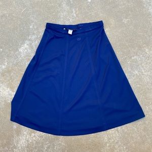 Vintage 80s Givenchy blue skirt